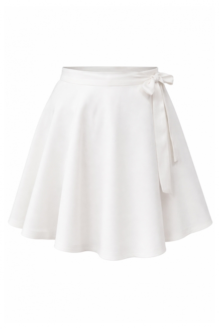 Спідниця-шорти білого кольору
