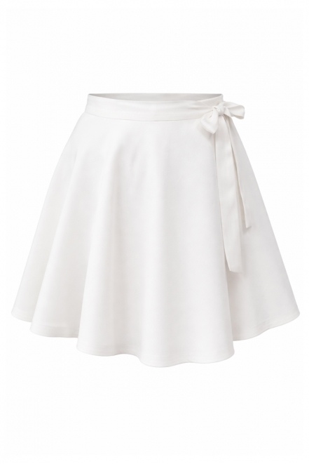 Спідниця-шорти білого кольору