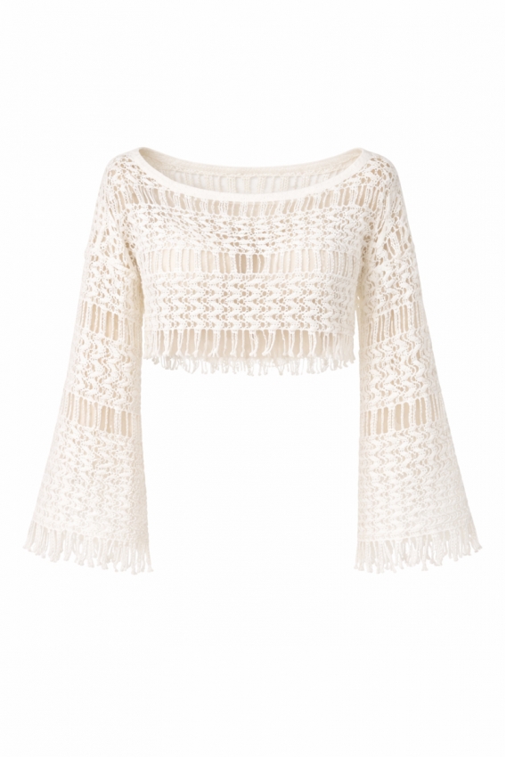 Cotton lace sleeves 