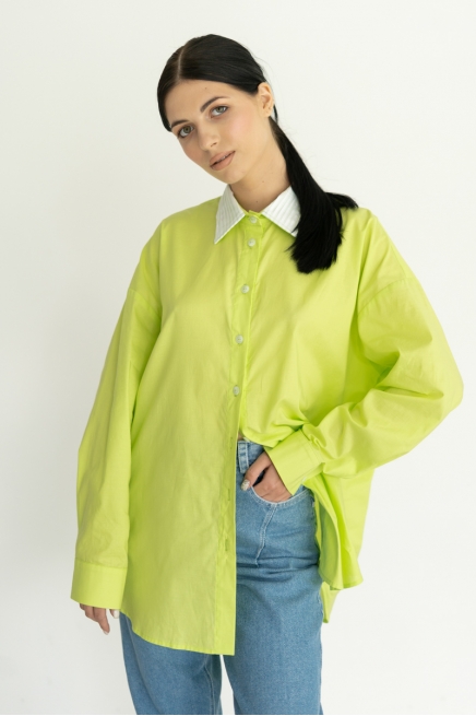 Lime color shirt