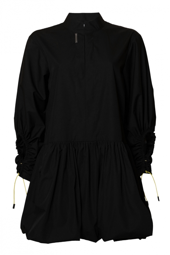 Сукня міні вільного крою чорного кольору 