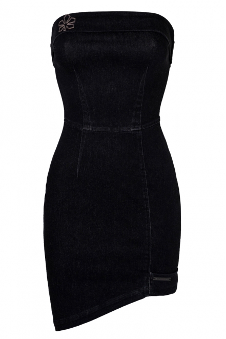 Black mini dress