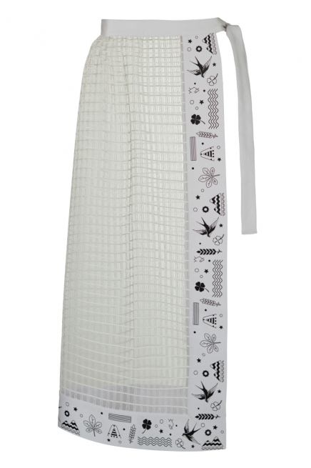 Plakhta with ethnic motif