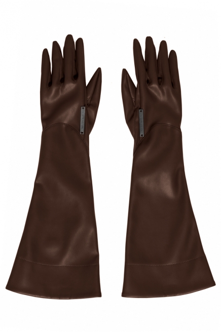 Long gloves Nympha brown Long gloves Nympha brown