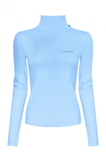 Basic blue turtleneck Basic blue turtleneck