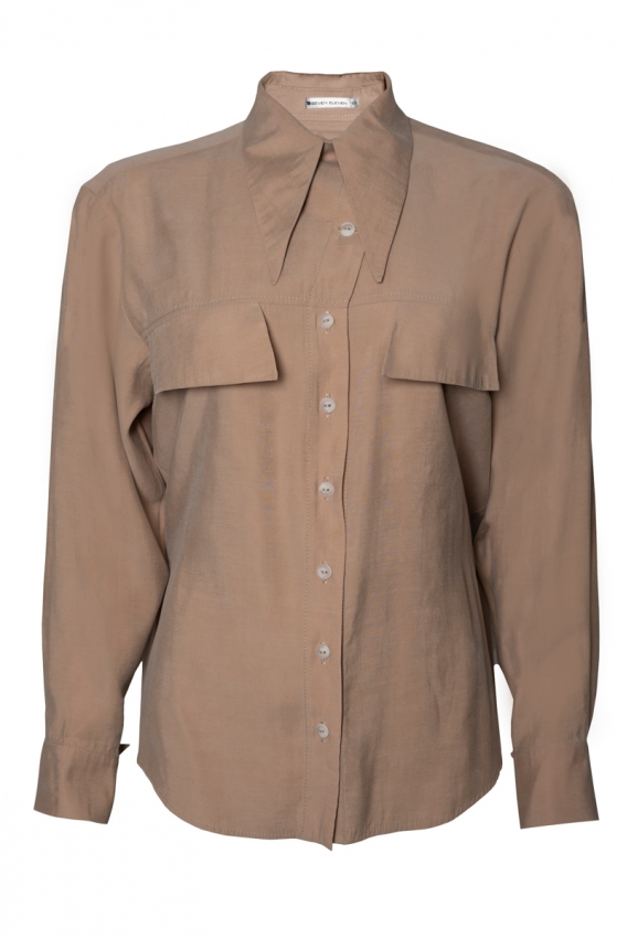 Semi-fitted shirt Gerania 