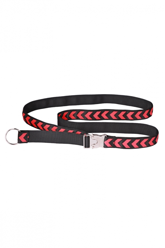 Black and red belt 