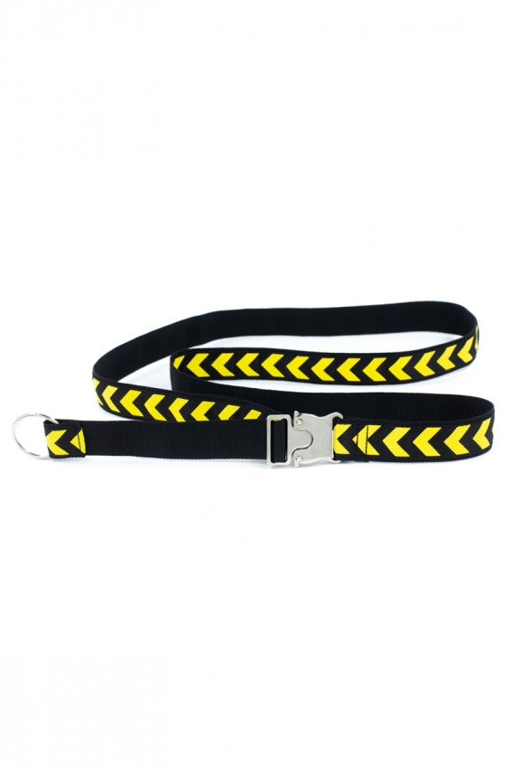 Black and yellow belt 