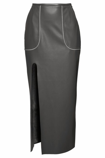 Pencil skirt gray