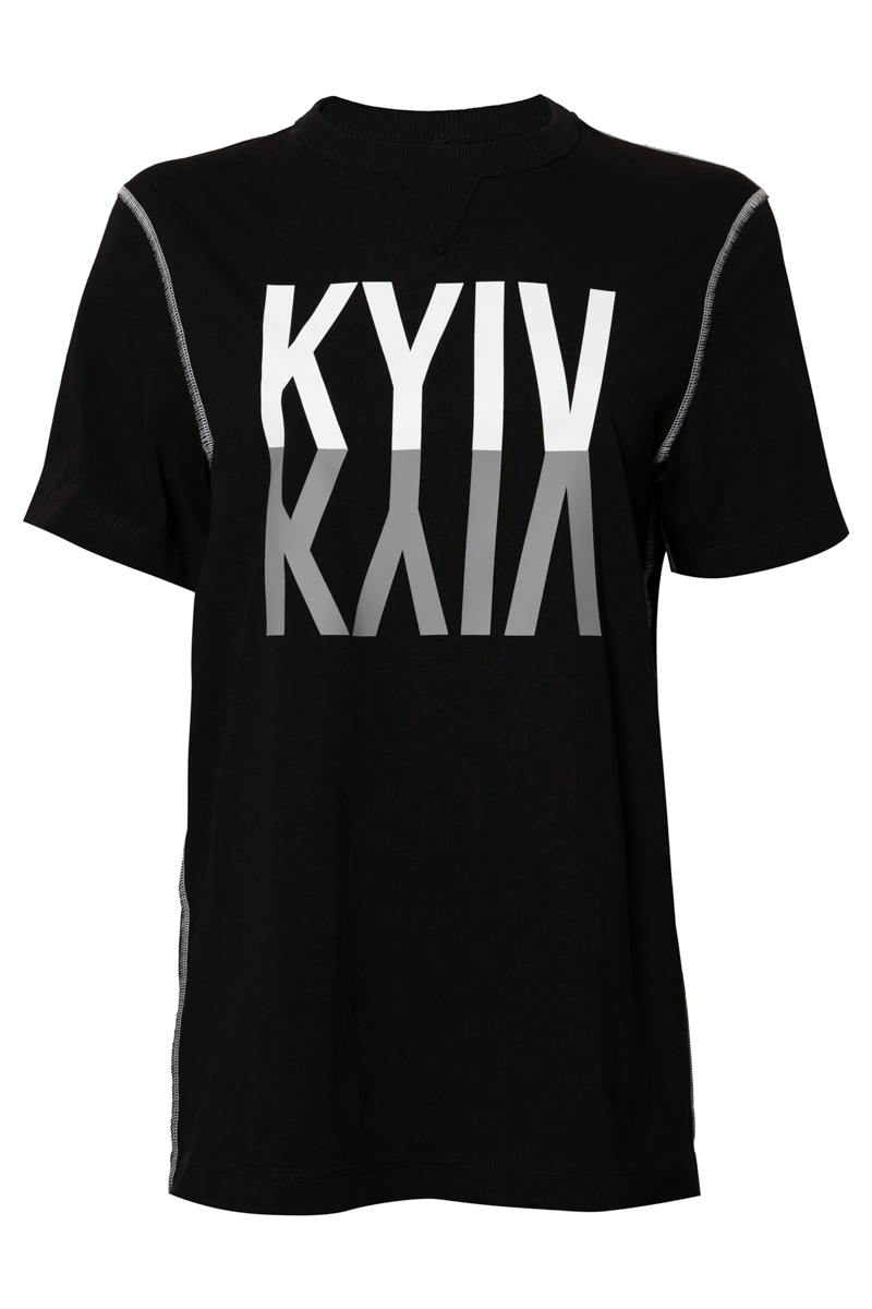 Black t-shirt KYIV
