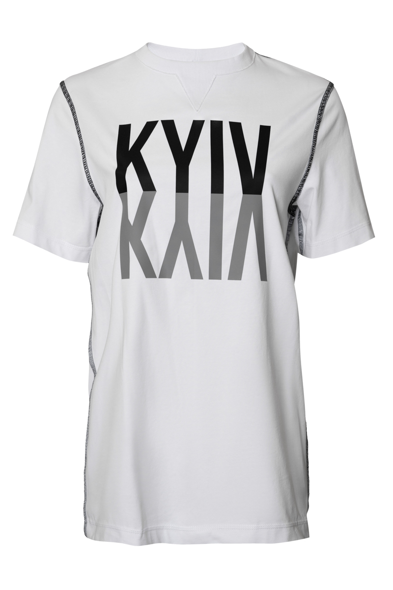 White t-shirt KYIV