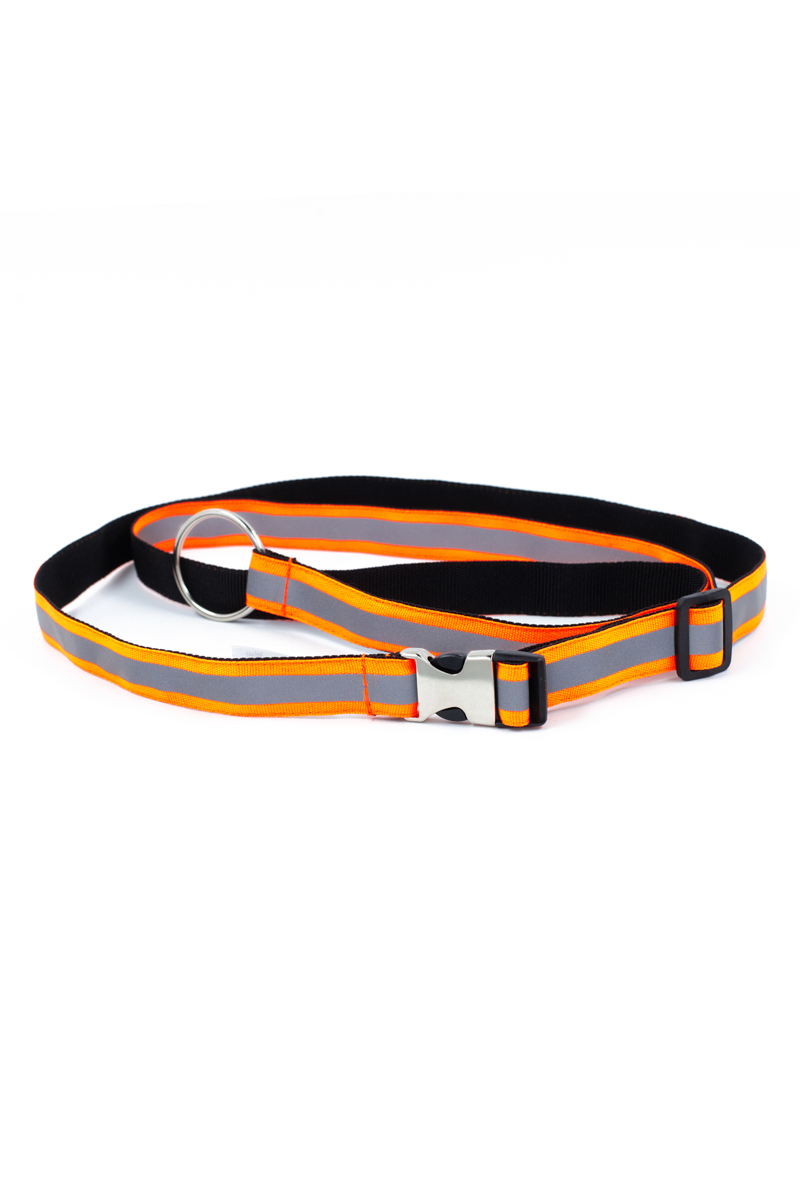 Orange nylon belt photo