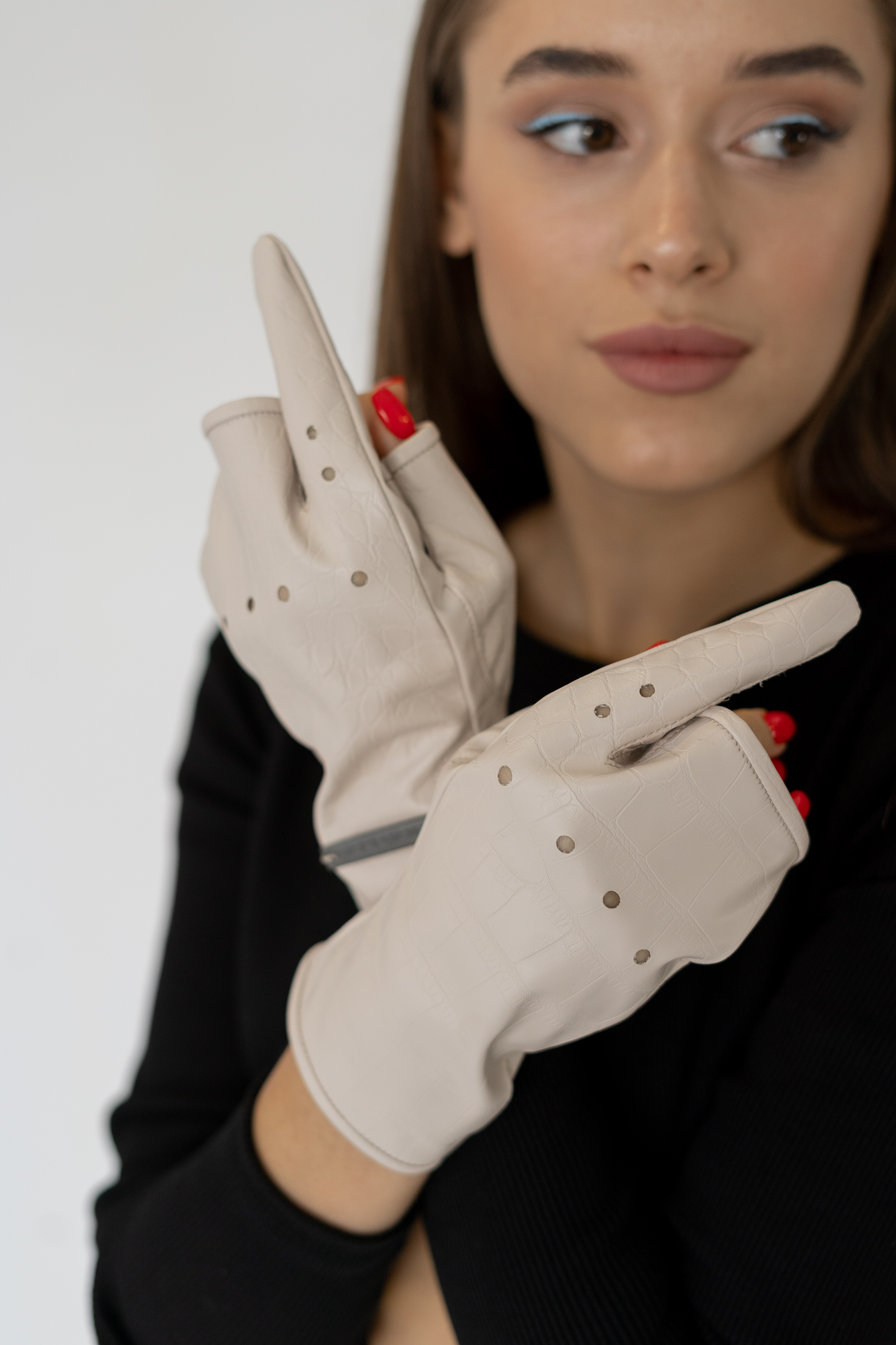 Fingerless gloves Myrta