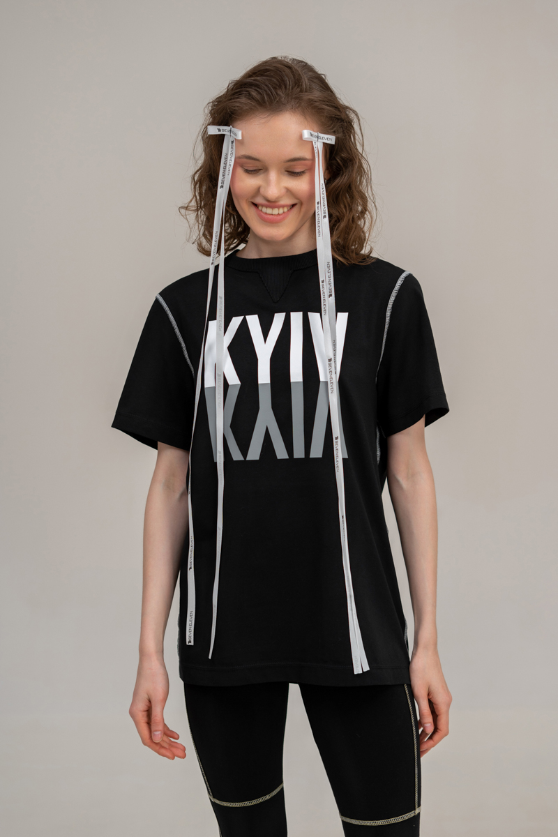 Black t-shirt KYIV photo 3